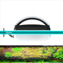 Magnetic Aquarium Glass Cleaner – Floating Brush with Scraper (6–10mm Glass)