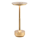 Cordless Rechargeable LED Table Lamp – Sleek Metal Design for Desk Bedside & Bar Lighting