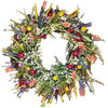 Artificial Door Wreath - Outdoor Flowers