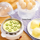 Electric Food Steamer – Poacher with Auto Shut-Off Multi-Functional Egg Cooker