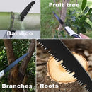 Folding Hand Saw – Portable Woodworking & Pruning Saw for Dry Wood Trees & Household Use