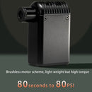 Rechargeable Electric Pocket Bike Pump – Fits Presta & Schrader Valves