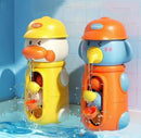 Kids Bath Toys – Cute Duck & Elephant Waterwheel Set