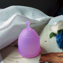 Silicone Menstrual Cup Set with Portable Sterilizer Box – Hygienic Reusable and Travel-Friendly