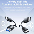 M.2 NVMe & SATA SSD Hard Drive Enclosure – USB-C 10Gbps Tool-Free Case (2230–2280)