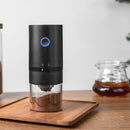 Portable Electric Burr Coffee Grinder – USB Rechargeable Ceramic Blade Adjustable Settings
