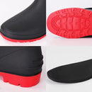 Waterproof High-Top Wellies – Non-Slip Wear-Resistant Rubber Work Boots with Plush Lining