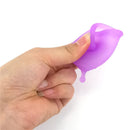 Silicone Menstrual Cup Set with Portable Sterilizer Box – Hygienic Reusable and Travel-Friendly