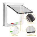 Weatherproof Pet Door – Wall-Mounted Cat & Dog Flap Easy to Install