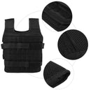 Adjustable Weighted Vest – Fitness Training Gear for Running & Workouts Lightweight Vest 8 to 30 kg Capacity