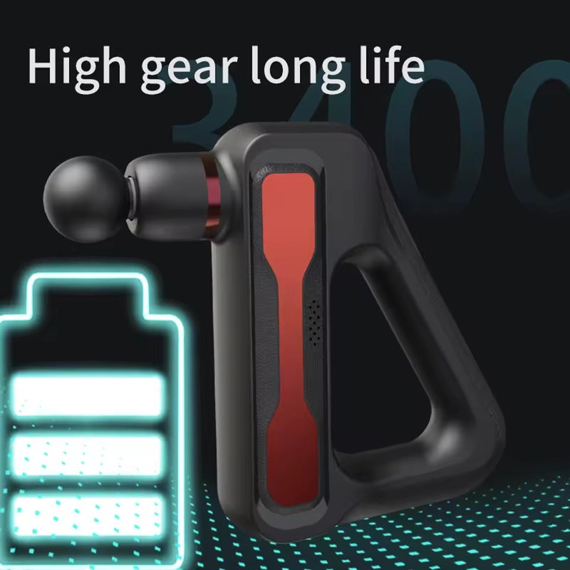 High-Frequency Massage Gun – 32-Speed Deep Tissue Fascia Massager for Neck Back & Muscles