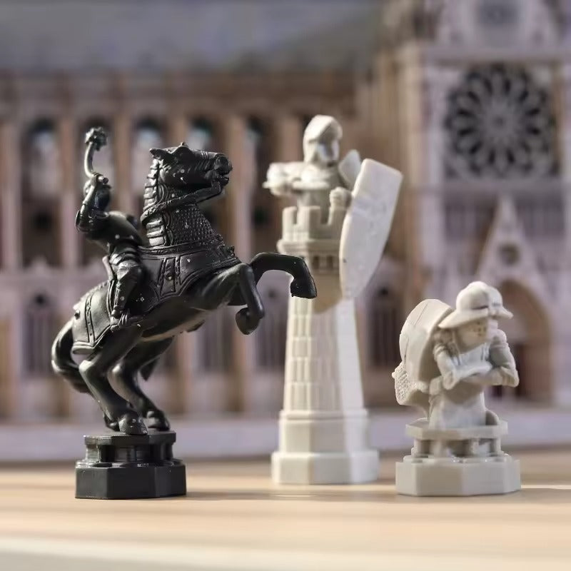 Harry Potter Wizard Chess Set – 32 Detailed Chess Pieces