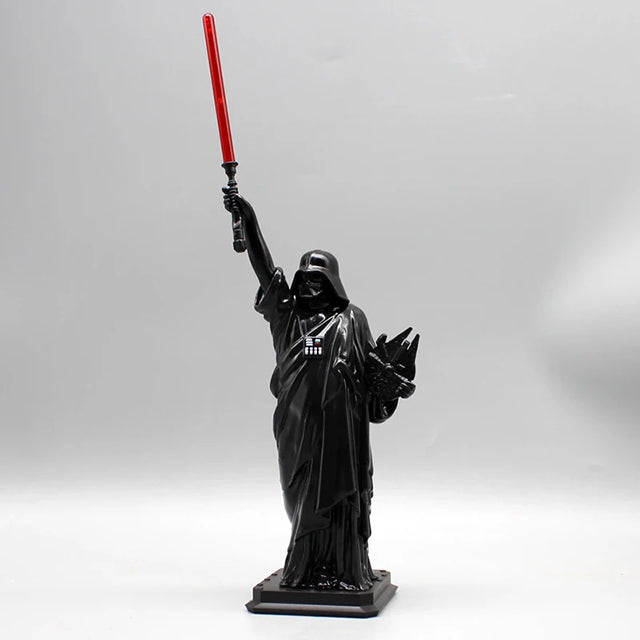 Star Wars Darth Vader Stormtrooper Statue of Liberty Figurine – 24cm Decorative Art Piece