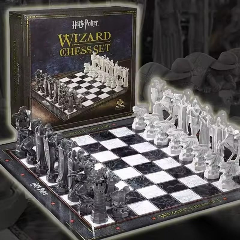 Harry Potter Wizard Chess Set – 32 Detailed Chess Pieces