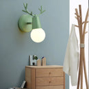 Scandinavian Deer-Shaped Wall Lamp
