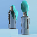 Dog Water Bottle with Collapsible Bowl - Large Capacity 800ml