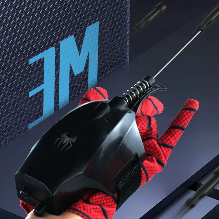 Spiderman Web Shooter Toy – Long-Distance Shooter with Laser Sight