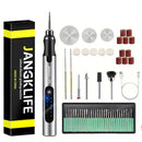 Cordless Electric Engraving Pen – 15,000 RPM for Wood & Glass