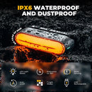 Smart Bike Tail Light – Rechargeable Waterproof & Magnetic Rear Light