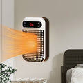Portable Electric Heater 500W – Plug in Mini Space Heater with Thermostat