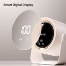 5 Speed Desk Fan with LED Display & 5400mAh Battery