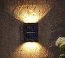 Exterior Solar Lights -Ideal for Wall & Fence - Outdoor Garden Lighting - Waterproof