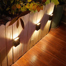 Exterior Solar Lights -Ideal for Wall & Fence - Outdoor Garden Lighting - Waterproof