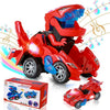 Dino Transformer Car – Light-Up & Sound Dinosaur Toy for Kids