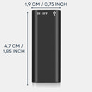 Mini USB Voice Recorder 32GB – Portable Voice Activated Recorder