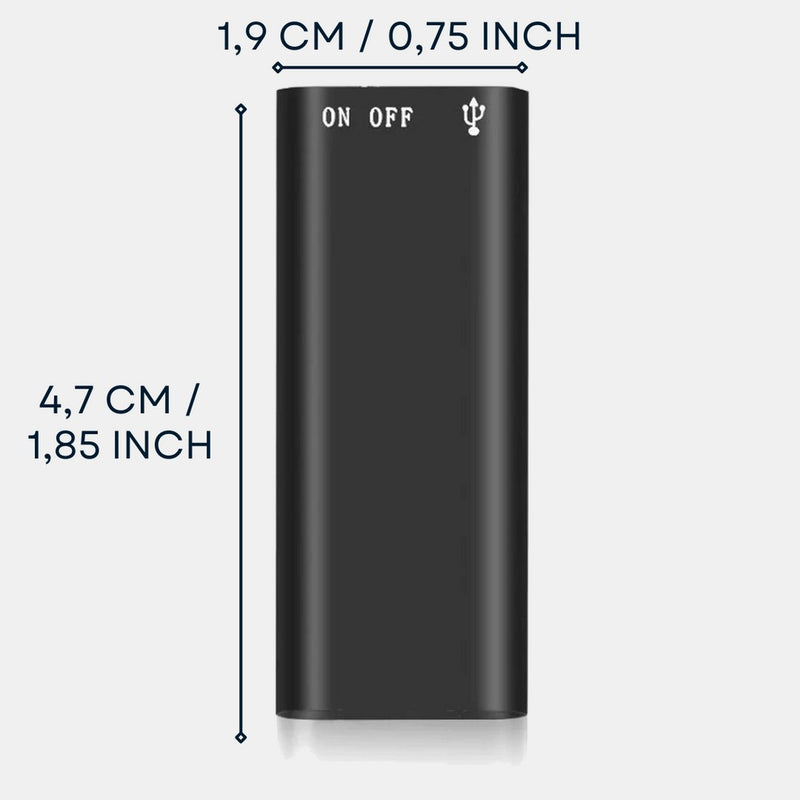 Mini USB Voice Recorder 32GB – Portable Voice Activated Recorder