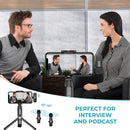 Wireless Lavalier Microphone for Smartphone – Clip-On Mic for Interviews Vlogs