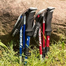 Collapsible Walking Pole - Lightweight Trekking Stick Ideal for Men Women and Seniors