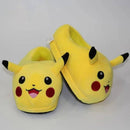 Pokémon Pikachu Plush Slippers – Soft Warm Non-Slip Indoor Shoes for Kids