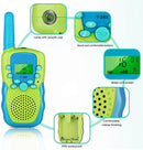 Kids Walkie Talkies Set of 2 – Two-Way Radio with LCD & Flashlight 3-Mile Range