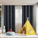 Full Blackout Thermal Curtains – Insulated Grommet Panels for Noise Reduction and Light Blocking