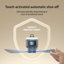Portable Ceiling Fan with Light 18" – 12000mAh Battery & Remote for Camping Gazebo Patio