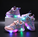 Frozen Light-Up Sneakers for Girls