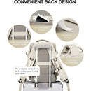 Women’s Carry-On Travel Backpack – Flight Approved Waterproof Travel Bag with Shoe Compartment