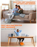 2-in-1 Electric Foot Warmer & Heating Pad – Ultra-Soft Cozy & Energy-Saving Heater