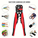 Automatic Wire Stripper & Cutter – Multi-Functional Tool for Stripping Cutting & Crimping