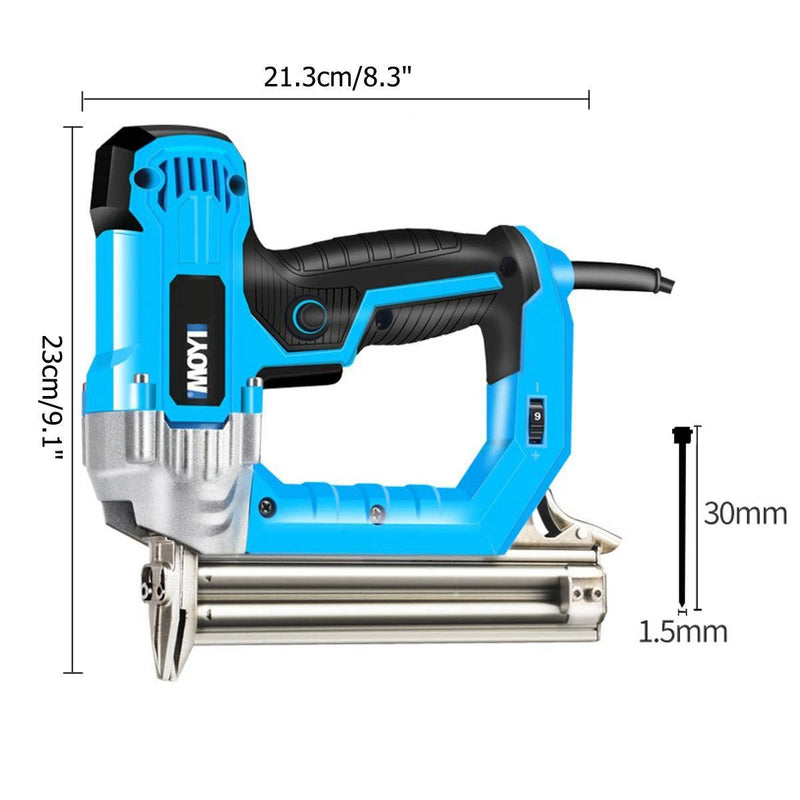 2300W Electric Nail Gun – Stapler for Woodworking & Furniture (F15–F30)