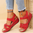 Women’s Summer Wedge Sandals – Elegant Orthopedic Platform Medium Heel