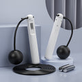 Cordless Weighted Skipping Rope – Digital Counter Portable Fitness Equipment