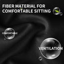 Universal Heated Car Seat Cushion – 12V Winter Seat Cover with Backrest Support