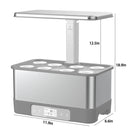 WiFi Smart Indoor Garden – 8-Pod Hydroponic Growing Kit for Herbs