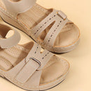Women’s Summer Wedge Sandals – Elegant Orthopedic Platform Medium Heel