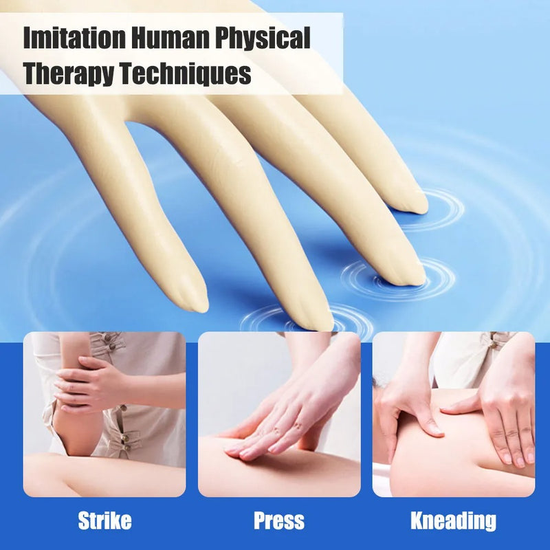 TENS Machine for Pain Relief 8 Patches – EMS Massager with 6 Modes & 19 Intensity Levels
