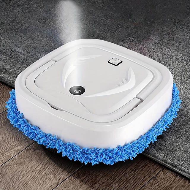 Smart Robot Mop – Automatic Rechargeable Vacuum Wet & Dry Floor Cleaner