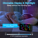 Vibrating Alarm Clock – Loud Bed Shaker Large Display for Heavy Sleepers & Hearing Impaired