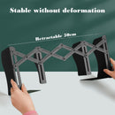 Adjustable Metal Bookshelf – Non-Slip Desk Organizer for Home or Office